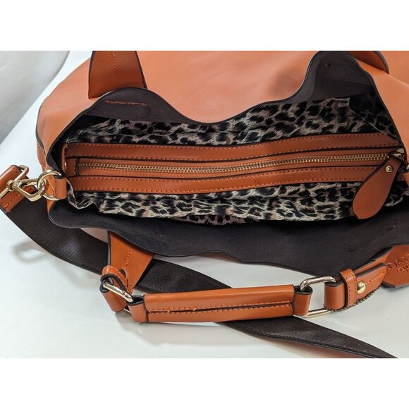 Danier Brown Leather Hobo Bag - Picture 6 of 9